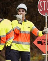 Unisex Bio Motion Hi Vis Taped Polo